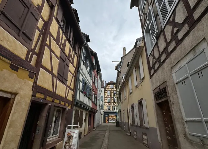 Le Colmarien - Hypercentre - Free Parking - Terrasse Dom wakacyjny